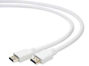 CableXpert Câble HDMI mâle vers mâle 1,8 m CC-HDMI4-W-6