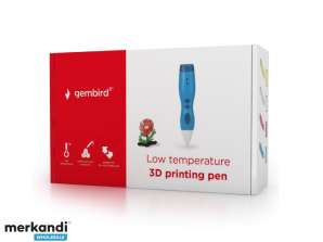 Низькотемпературна ручка для 3D-друку Gembird для нитки розжарювання PCL 3DP-PENLT-01