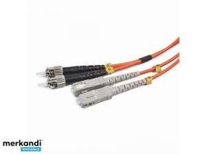 CableXpert Cable de fibra óptica dúplex multimodo 1m CFO-STSC-OM2-1M