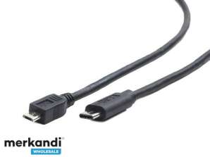 CâbleXpert Micro USB 2.0 vers Câble Type-C 1.8m CCP-USB2-mBMCM-6