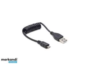Micro-USB CableXpert obracany 0,6 m CC-mUSB2C-AMBM-0,6 M