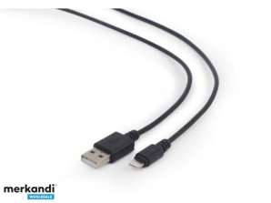 CableXpert USB-andmete sünkroonimine ja laadimiskaabel 1m CC-USB2-AMLM-1M
