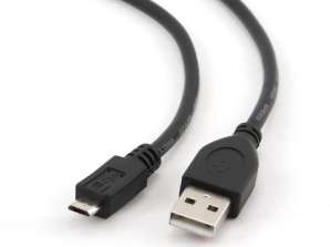 KaapeliXpert Micro-USB kaapeli 0,3 m CCP-mUSB2-AMBM-0,3M