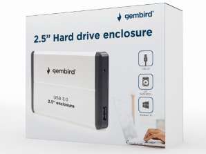Gembird USB 3.0 2.5 hårddiskkabinett EE2-U3S-2-S