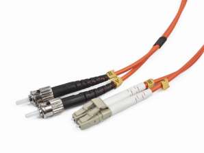 KabloXpert Çift Yönlü Çok Modlu Fiber Optik Kablo 5m CFO-LCST-OM2-5M