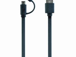 Kombinovaný kábel CableXpert USB 1m CC-USB2-AMLM2-1M