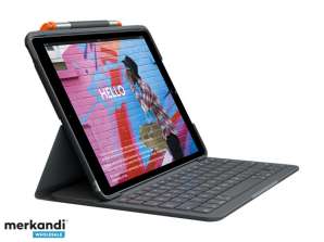 Logitech Bluetooth Тонкий фолио iPad 7.Gen черный 920-009474