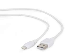CableXpert 8-pin charging cable 1 m CC-USB2-AMLM-W-1M