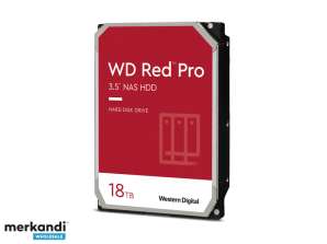 WD Ultrastar Red Pro - 3,5 tommer - 18000 GB - 7200 RPM WD181KFGX