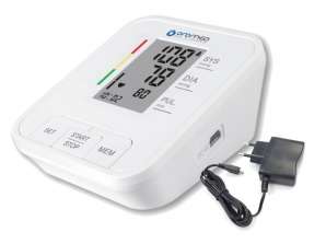 Oromed elektronische bovenarm bloeddrukmeter ORO-N4 Classic + voeding