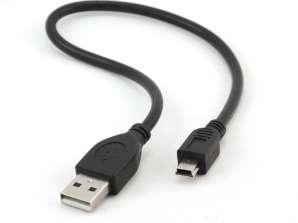CableXpert USB 2.0 A-plug mini kabel 17:00 30cm CCP-USB2-AM5P-1