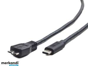 CableXpert USB 3.0 AM Type-C кабел (Micro BM / CM) 1 m CCP-USB3-mBMCM-1M