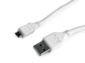 CableXpert Micro-USB Cable 0.5m CCP-mUSB2-AMBM-W-0.5M
