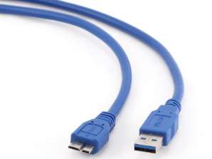 CableXpert USB 3.0 AM na Micro BM kabel 0,3 metra CCP-mUSB3-AMBM-0.5M