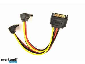 CableXpert SATA Câble répartiteur de puissance 0,15 m CC-SATAM2F-02