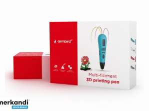 Ручка для 3D-друку Gembird3 для світлодіодного екрану з ниткою розжарювання ABS / PLA 3DP-PEND3C-01