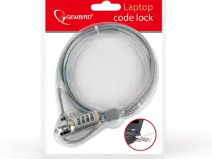 Gembird cable lock for notebooks (4-digit number combination) LK-CL-01