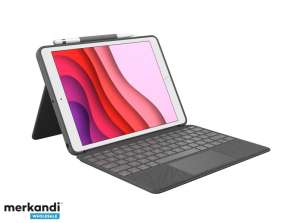 Logitech Combo Touch graphite voor iPad 7e generatie - 920-009624
