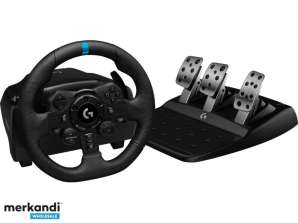 Logitech G G923 - Steering Wheel + Pedals - PC - PlayStation 4 - 900 Degree - Wired - USB - Black 941-00014