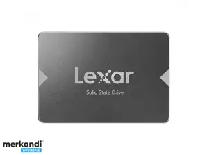 Lexar NS100 - 256 GB - 2,5 tommer - 520 MB / s - 6 Gbps LNS100-256RB