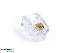 CableXpert Modular plug (15u) 100 Pack MP-6P4C/100