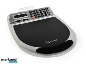 Gembird mouse pad with a built-in 3Port Hub Card Reader Calculator MP-