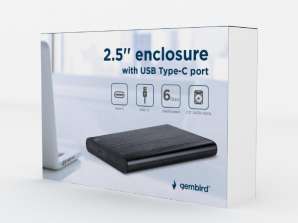 Gembird USB 3.0 2.5-tommers HDD-kabinett EE2-U3S-6
