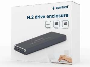 Gembird M.2 USB 3.0-Case preto EE2280-U3C-01