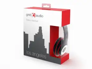 Gembird Stereo Headset Los Angeles czarny MHS-LAX-B