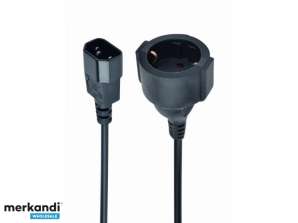 CableXpert power adapter cable (C14 male to Schuko socket) PC-SFC14M-01