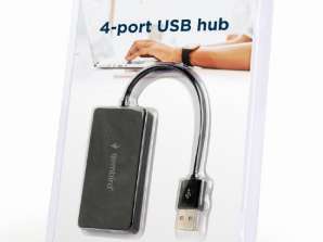 Διανομέας USB 4 θυρών Gembird - UHB-U2P4-04