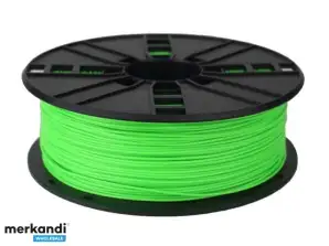 Gembird Filament PLA fluorescencinė žalia 1,75 mm 1 kg 3DP-PLA1.75-01-FG