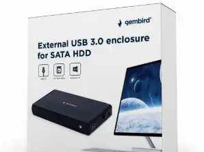 Gembird esterno. Box esterno USB 3.0 HDD per unità SATA 3.5 EE3-U3S-3