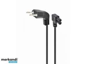 Power cable (C7) with angled connections 1 m PC-184L