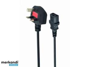 CableXpert UK cable de alimentación (C13) 5 A 1,8m PC-187