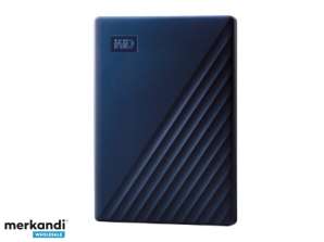 WD 6.3cm 4.0TB USB3.0 MyPassport pour Mac Bleu Externe Retail WDBA2F0040BBL-WESN