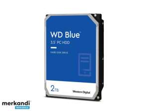 WD Blå - 3,5 tommer - 2000 GB - 7200 RPM WD20EZBX