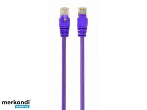 CableXpert CAT5e UTP Patchkabel cord purple 1 m PP12 1M/V