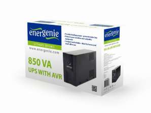 Zasilacz UPS EnerGenie z zasilaczem UPS AVR zorientowanym na przyszłość UPS-PC-850AP