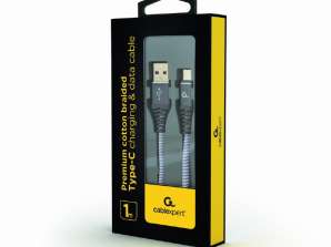CableXpert USB Type-C кабел 1m CC-USB2B-AMCM-1M-WB2