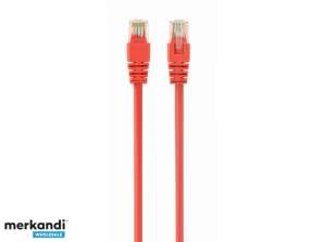 CableXpert CAT5e UTP Patch kábel červený 0,5m PP12-0,5M/R