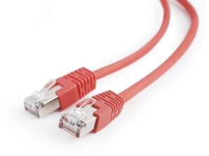 CableXpert FTP Cat5e Patch Cavo rosso 2m PP22-2M/R