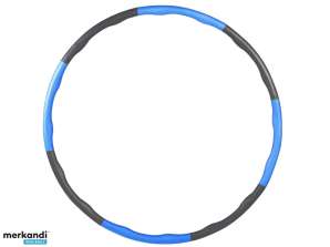 Hula Hoop piankowa 95cm (niebiesko-szara) 8-częściowy