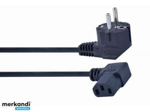 Kabel CableXpert IEC testovaná 1,8 m úhlová zástrčka PC-186A-VDE