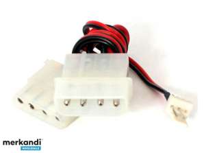 CableXpert Interner Stromadapter für 12 V Lüfter CC PSU 5