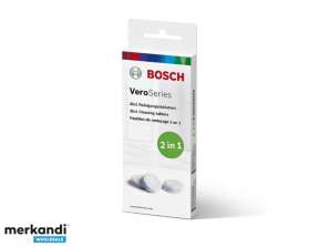 Bosch VeroΣειρές 2in1 Δισκίο Καθαρισμού 10x2,2g TCZ8001A