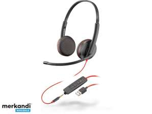 Plantronics Headset Blackwire C3225 Binaural USB + 3.5mm 209747-201