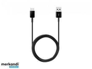 Samsung 1,5 m - USB A - USB C - męskie/męskie - Czarny EP-DG930IBEGWW