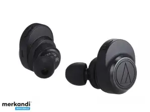 Audio-Technica ausinės - Į ausį - Juoda - Binaural - Belaidis - Micro USB ATH-CKR7T
