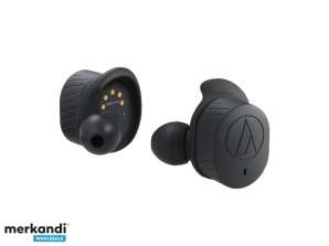 Audio-Technica slušalke - Brezžične 12.8g - Black ATH-SPORT7TWBK
